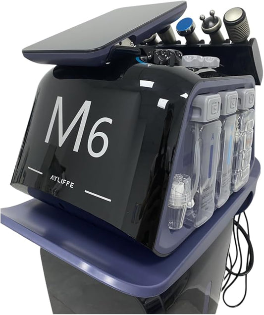 M6 Multi-Effect Beauty Instrument, Body Skin Care Tool for Cleansing, Lifting, Brightening, Moisturizing, Acne & Repair, Women and Men