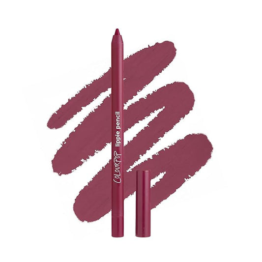 ColourPop Lippie Lip Pencil - High-Pigment, Long-Lasting & Sharpenable Lip Liner with High-Impact Color - Vegan, Cream Formula with Precise Application - Flattered (0.04 oz)
