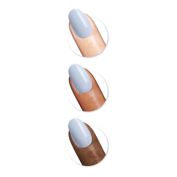 Sally Hansen Salon Effects Perfect Press-On Nails | Oval Shape | Easy to Apply, Non-Damaging | 30 Nails, Nail Glue, Adhesive Tabs, File | Ozone You Didn't