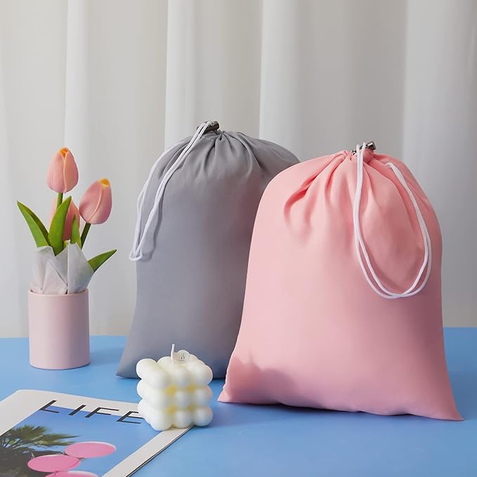 Irenare 2 Pcs Self Tanning Sleep Sack Self Tanning Sheets Protector Self Tan Sleep Bag Protect Sheets from Self Tanner Travel Camping Sheet Sleep Bag for Outdoor Travel Hotels(Pink, Grey)