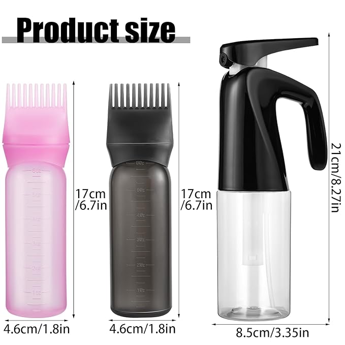 Pimoys 3 PCS Root Comb