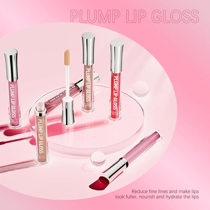 ibcccndc Lip Plumper gloss,Natural Lip Plumper,High Girls