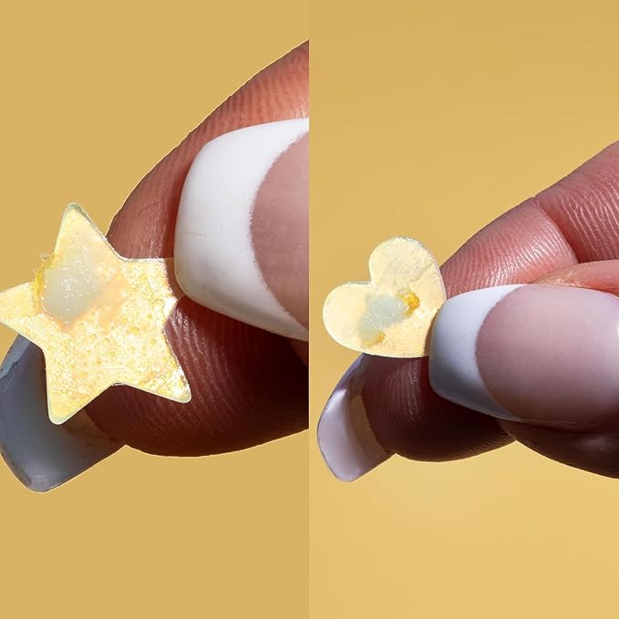 Hanhoo Cosmic Blemish Patch, 48 Count Holographic Pimple Patches, Multi-shaped Zit Stickers, Reduces Size of Blemishes, Acne Spot Treatment, Gentle Blemish Care, Korean Skincare 2 Pack