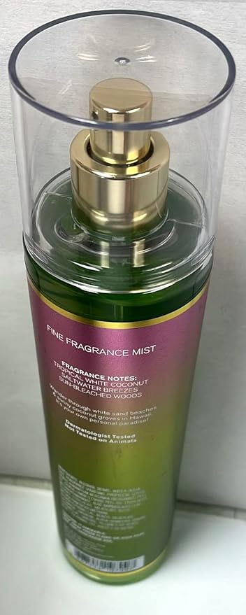 Bath and Body Works WAIKIKI - BEACH COCONUT Fine Fragrance Mist 8 Fluid Ounce (2020 Edition)