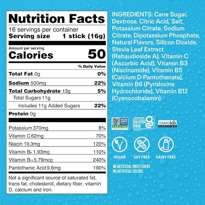 Liquid I.V.® Hydration Multiplier - Orange Vanilla Dream | Electrolyte Powder Drink Mix | 1 Pack (16 Servings)