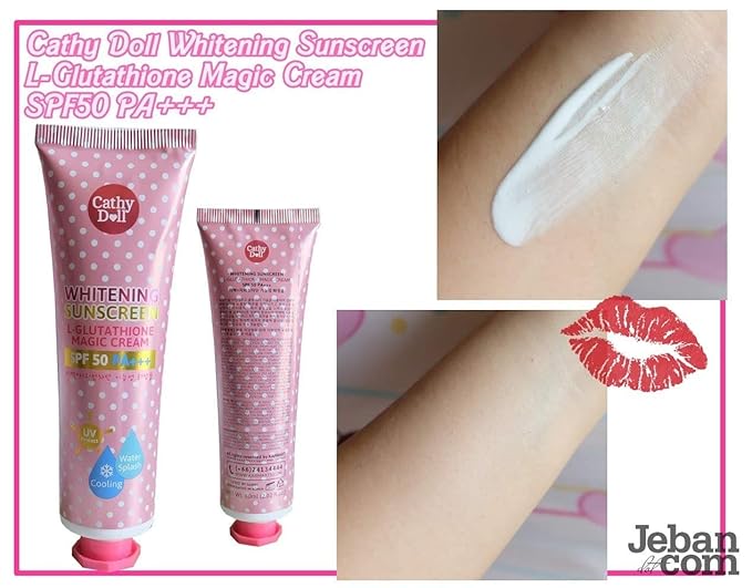 Cathy Doll L-Glutathione Magic Cream SPF 50 Whitening Sunscreen 138ml
