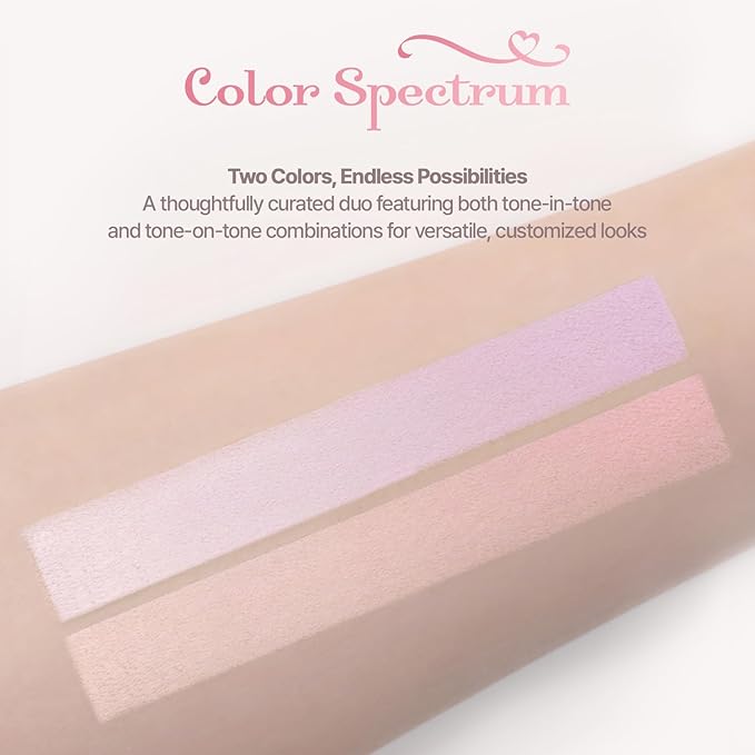 2aN Dual Color Face Blusher, Buildable & Blendable Cheek Color, Natural & Vibrant Finish, Long-Lasting Powder Blush, Blends Easily with Natural Skin Tones, Korean Beauty (11 Juicy Peach)