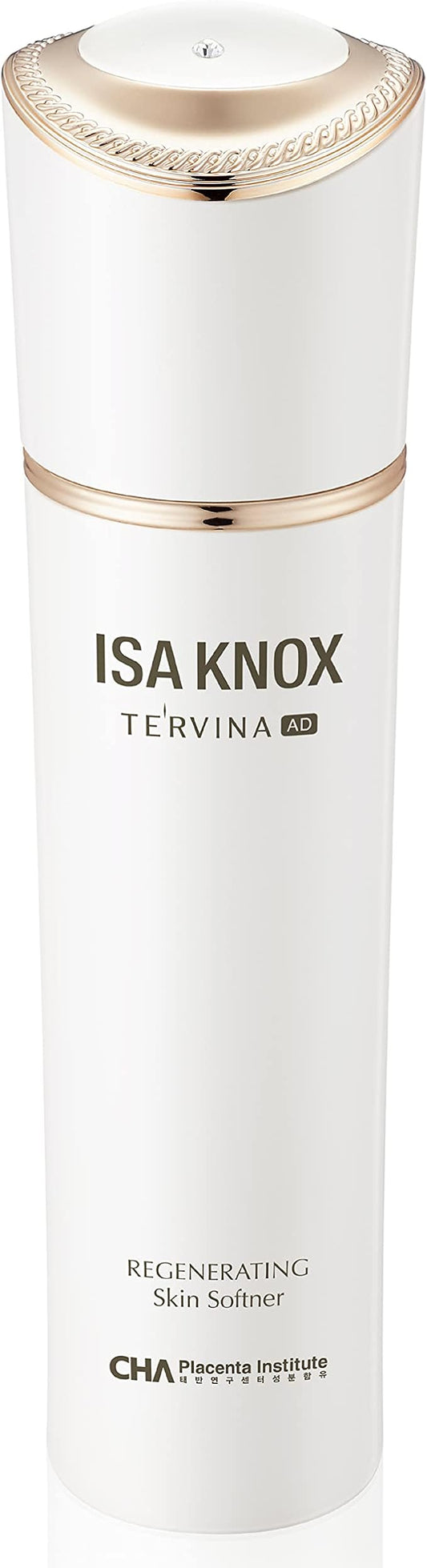 ISA KNOX TE'RVINA AD Regenerating Skin Softener (5.1fl oz) - Hydrating, Nourishing & Firming Toner for Youthful and Radiant Skin by LG Beauty. Placenta, Rose Absolute.