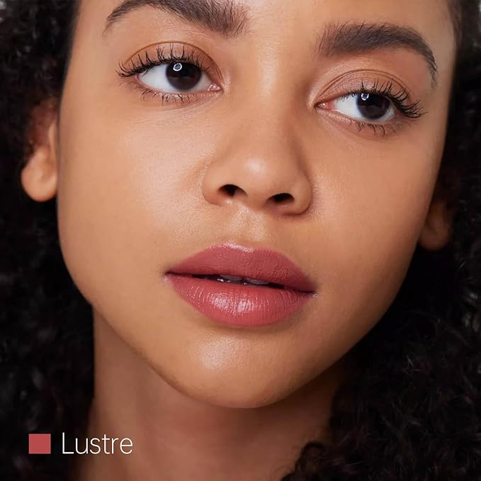 Moisture Nude Lipstick – Hydrating Lip Balm for Dry, Cracked Lips, Weightless Creamy Lip Color with Vitamin E, Hydrasmooth, Glossy Juicy Finish, Long Lasting for Women (Lustre)