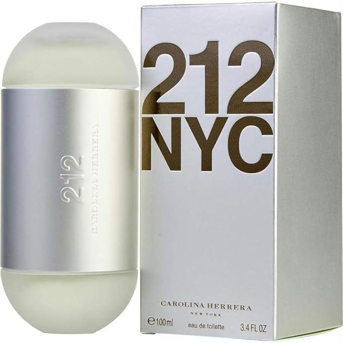 Carolina Herrera 212 NYC Eau de Toilette Spray for Women, 3.4 Fluid Ounce