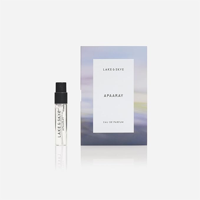 Lake & Skye Apaaray Eau de Parfum Sample, 0.06 fl oz (2ml) - Floral, Woody, Warm