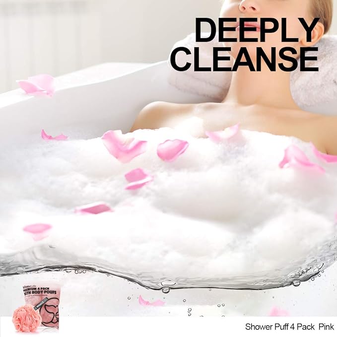 Loofah sponge bath sponge for