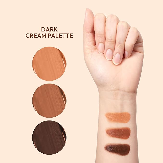 Ruby Kisses Contour Palette 3-in-1 Contour, Conceal, Highlight