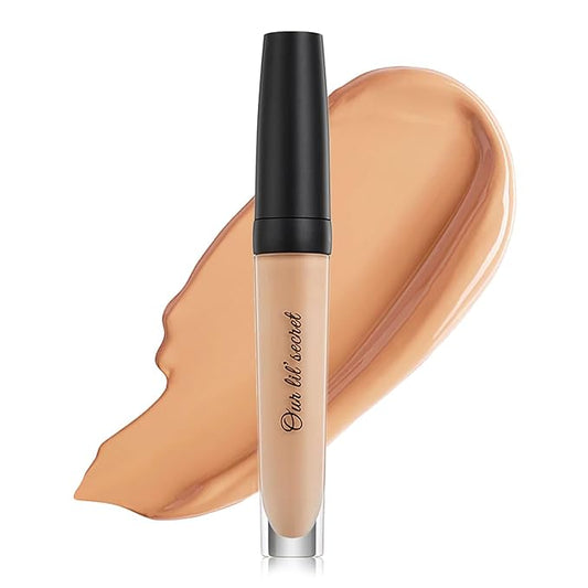 Frankie Rose Cosmetics Our Lil’ Secret Concealer - Full, Long Lasting Coverage for Dark Circles and Fine Lines - Easy to Blend - Soft, Smooth Complexion - Neutral