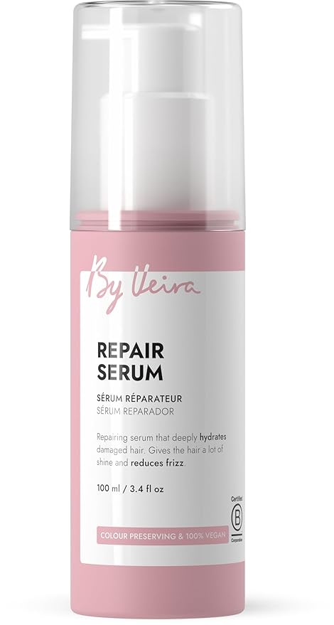 Repair Serum 3.4 Fl Oz, For Damaged Hair, Wheat protein/Sunflower Extract Gently Repairs Hair, Colour preserving & 100% vegan
