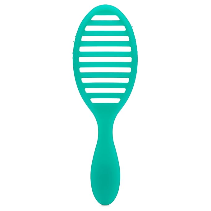 Wet Brush Speed Dry, Green Juice (Summer Quencher) - Vented Design & Soft HeatFlex Bristles Are Blow Dry Safe - Ergonomic Handle Manages Tangles - Pain-Free Hair Brush, Limited Edition