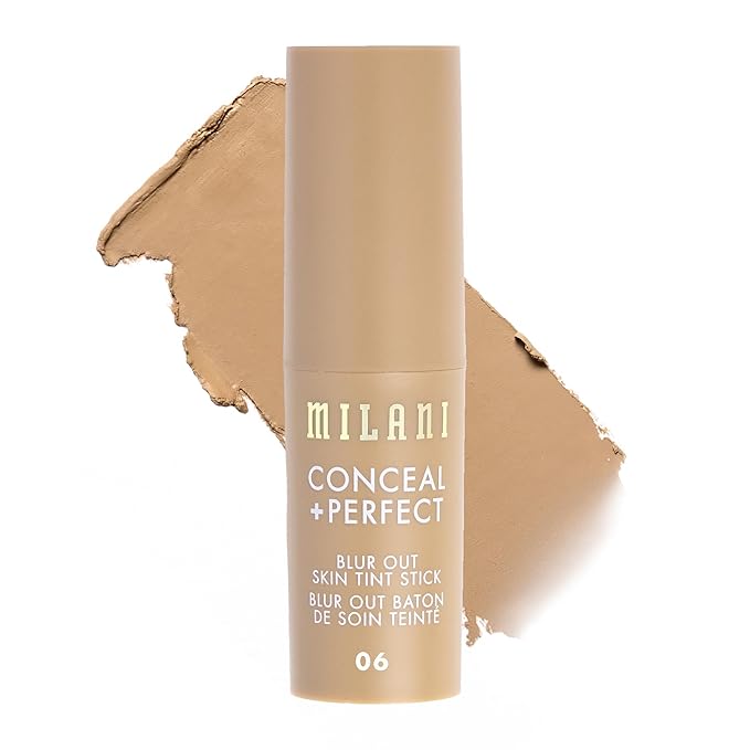 Milani Conceal + Perfect - Skin Tint Stick, Blur Out Tinted Moisturizer Makeup, Shade 06
