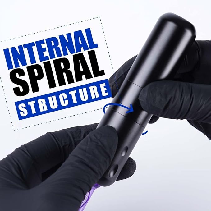 Dragonhawk Tattoo Kit S9 Tattoo Gun Machine Kit Complete Beginner Tattoo Kit Coreless Motor 20Pcs Pro Cartridges Needles