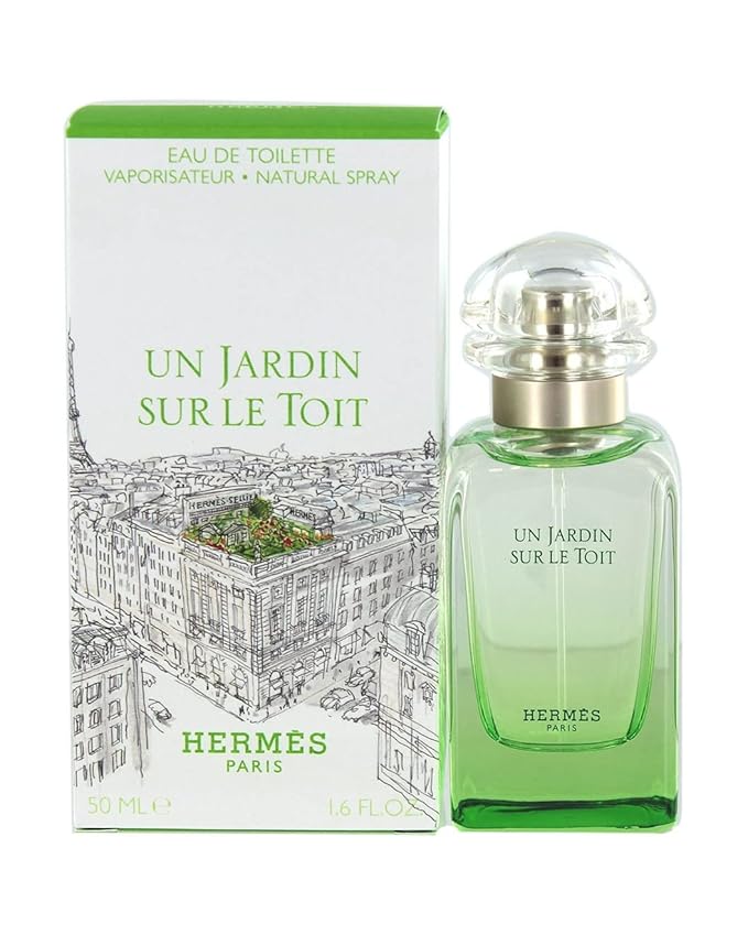 HERMÉS Un Jardin Sur Le Toit for Unisex Eau de Toilette Spray, 1.6 Ounce