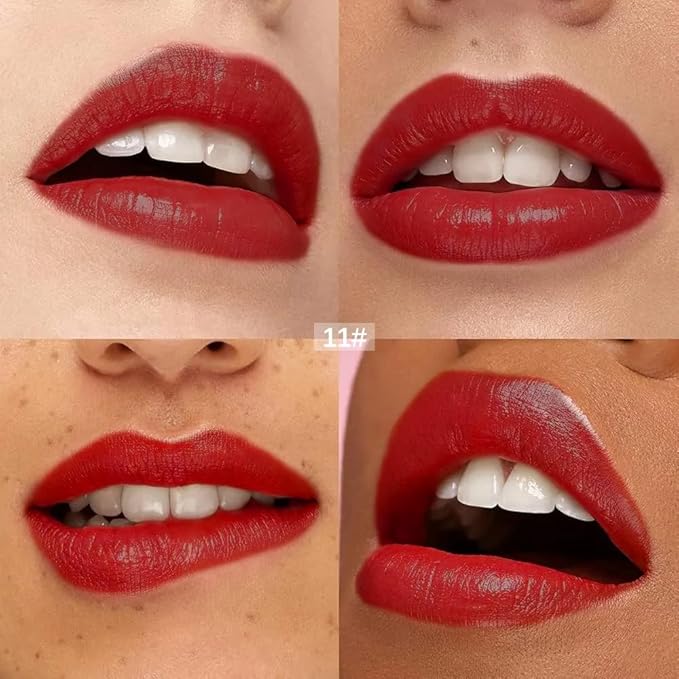 12 Colors Lip Gloss Set, High-Shine Waterproof Collection, Long Lasting Moisturizing Formula with Mirror Finish, Adult (11#, 1 Count (Pack of 1))