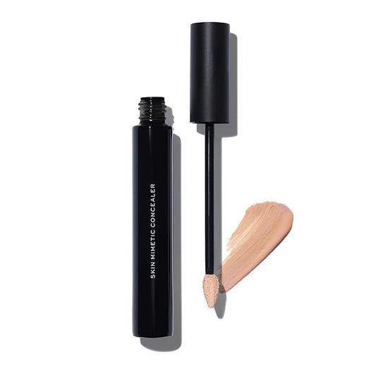 MAKE Beauty Skin Mimetic Concealer Buildable Medium Coverage Hydrating Concealer for Dark Circles Spot Concealing Brightening Crease-Free, Including Mature Skin. Radiant Finish. 08 Medium Tan Neutral