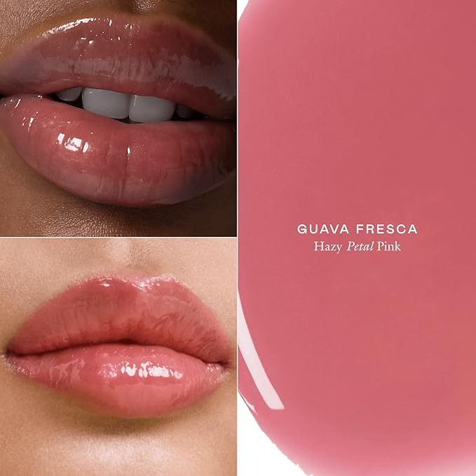 EADEM Le Chouchou Lip Softening Balm, Lip Gloss for Women, Plumper and Mask for Lips, Overnight Hydrating & Moisturizing Luxury Lip Balm, 0.5 oz, Guava Fresca