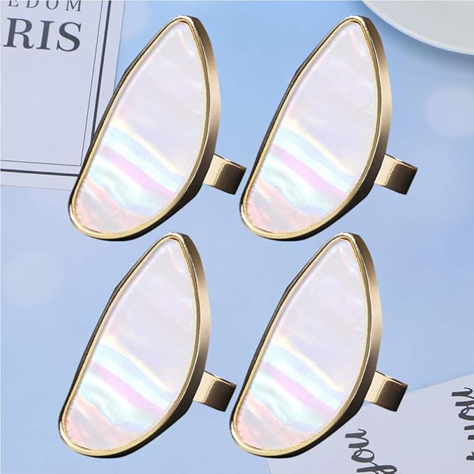 4pcs Ring Palette Nail Art Palette Blending Palette
