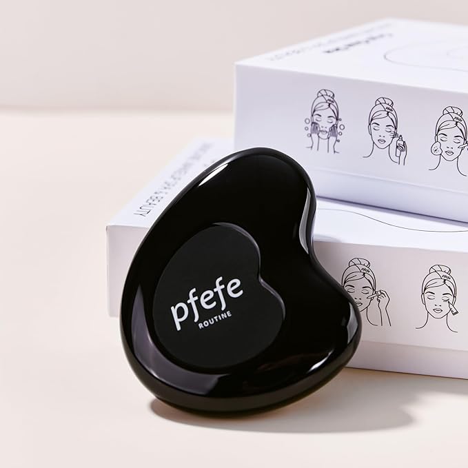 pfefe Stainless Steel Cryo Gua Sha - Gua Sha Facial Beauty Tools - Metal Skin Care Gua Sha for Body SPA Face Neck Eye