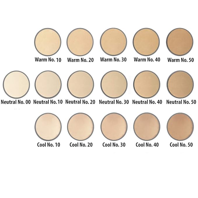 Lauren Brooke Cosmetiques Pressed Foundation, Natural and Organic Makeup (Warm No. 50)
