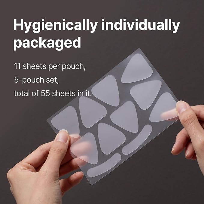 AVCA Wrinkle Repair Patches for Frown Lines Forehead Lines and Smile-Line Patches - Korean Skin Care, The Anti Wrinkle Patch Non invasive Wrinkle Smoothers for Face Wrinkles 55p