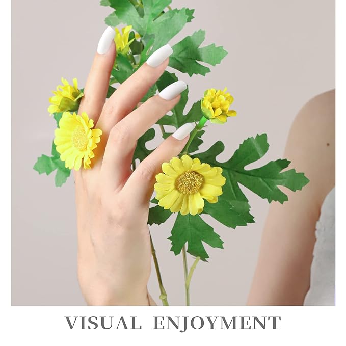 FANDAMEI Matte Press on Nails, 24 Packs 576PCS Press on Nails Medium Square Matte, Lightweight Natural Fake Nails Full Cover, False Nails with Glue