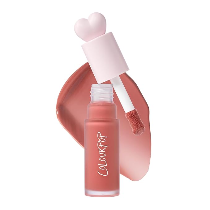 ColourPop Weightless Liquid Blush - Hydrating, Liquid Blush for Cheeks - Glowy Summer Makeup with Hyaluronic Acid for a Healthy Glow - Designed with a Doe Foot Applicator - THX (0.30 oz)
