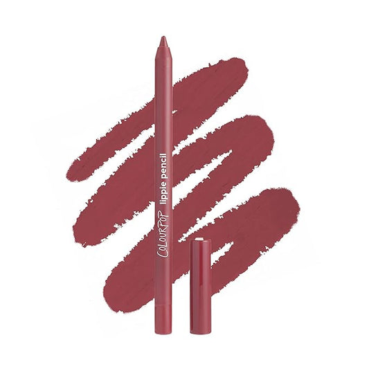ColourPop Lippie Lip Pencil - High-Pigment, Long-Lasting & Sharpenable Lip Liner with High-Impact Color - Vegan, Cream Formula with Precise Application - Me Again (0.35 oz)