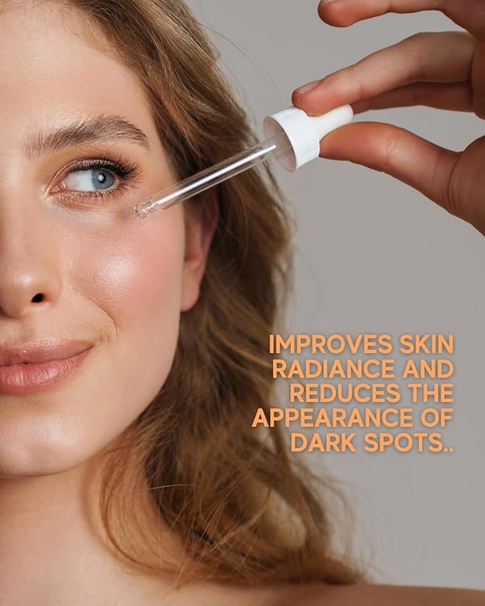 Vitamin C Face Serum – Brightening Serum with Alpha Arbutin – Antioxidant Treatment for Uneven Skin Tone and Radiant Glow – 1 Fl Oz