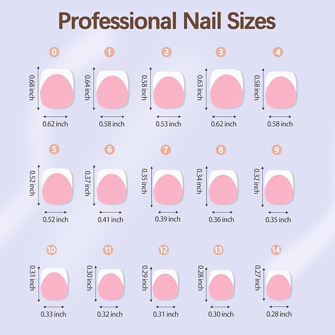 Misssix Press On Toe nails Short, 150Pcs Pink French Toe Nail Tips, Square Soft Gel Fake Toe Nail Tips Extensions for Women Nail Art DIY 15 Sizes