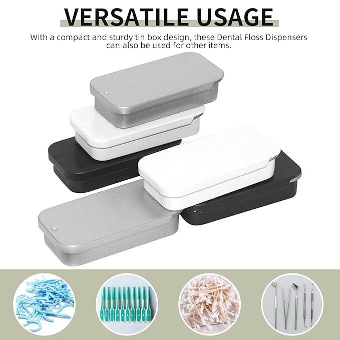 Lip Balm Tins Slide Top Tin Containers for Lip Balm Crafts Storage Kit - 0.25oz 3 Pack (SILVER)