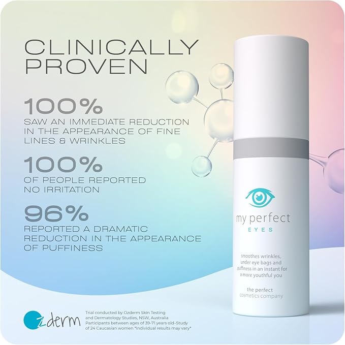 My Perfect Eyes 10ml, 100 Applications, Penny Lane, Instant Results, Clinically Proven, Anti-Ageing Serum UK Original Formula, Science-Backed Anti-Wrinkle Serum. As Seen on TV.
