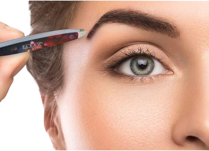 F.A.R.A.H Professional Z-Tweeze Dual Ended Tweezer - Roxxane Stainless Steel Tweezers