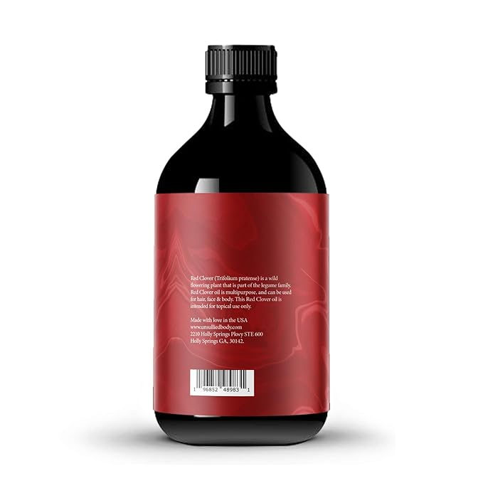 UN·SUL·LIED Red Clover Multipurpose Oil For Hair and Skin, 4 oz