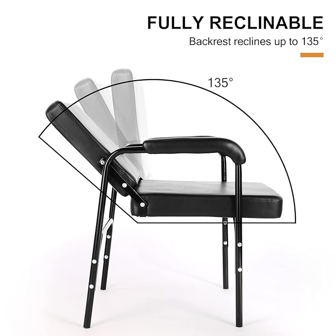 Artist hand Shampoo Chair for Salon Reclining Salon Barber Chair Hair Stylist Chair Auto Recline Chairs Shampoo Spa Beauty Equipment