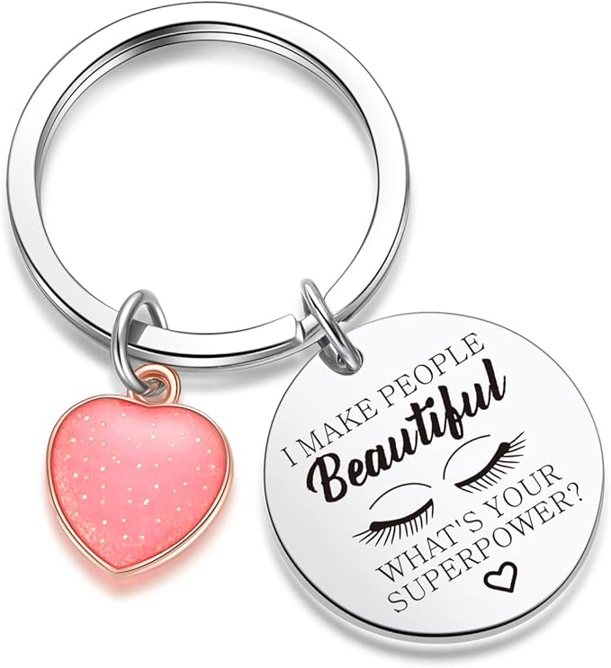 Lashes Keychain Lashes Girl Gift Eyelashes