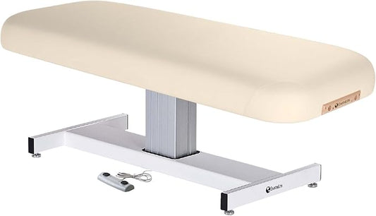 EARTHLITE Electric Massage Table EVEREST – Ultra-Comfortable Electric Lift Table, Hands-Free Foot Control, UL listed, Different Sizes & Colors (28", 30" or 32" x 73")