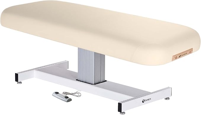 EARTHLITE Electric Massage Table EVEREST – Ultra-Comfortable Electric Lift Table, Hands-Free Foot Control, UL listed, Different Sizes & Colors (28", 30" or 32" x 73")