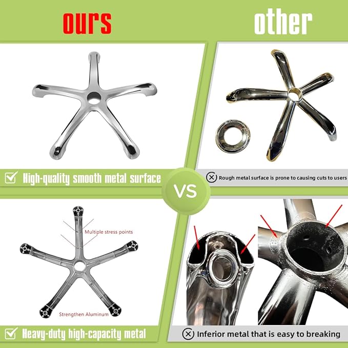 Rolling Stool with Wheels, Heavy Duty 400 lbs Stool for Shop Guitar Lab Tattoo Workbench Medical, Adjustable Swivel Chair (Grey)