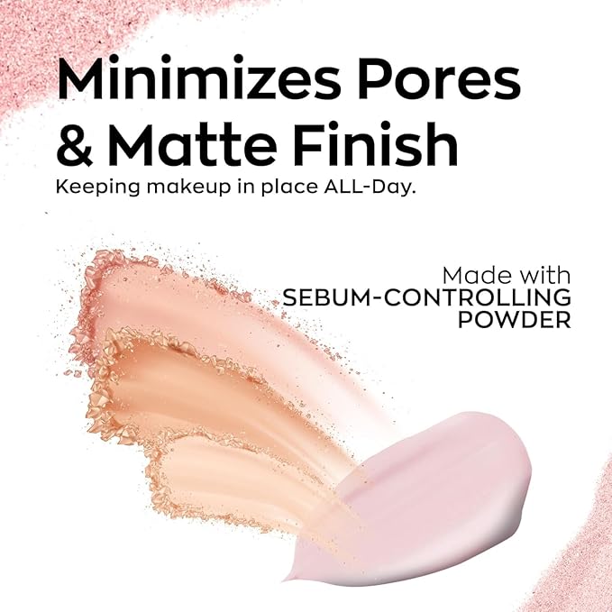 Elizabeth Mott Thank Me Later Primer & Setting Spray Bundle – Oil-Control Face Primer for Smooth, Matte Finish & Hydrating Setting Spray with Niacinamide for Dewy, Long-Lasting Makeup – 30g + 95ml