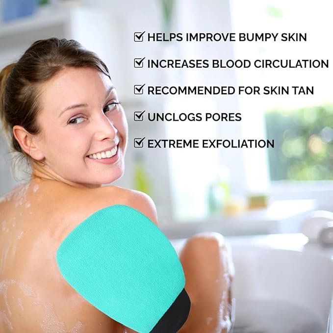 Valitic exfoliating glove - body