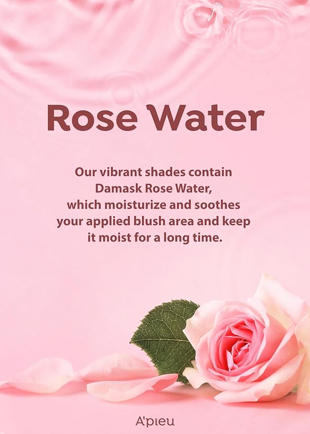 A'PIEU Juicy-Pang Water Blusher [CR01] – Fruity Liquid Blush for Cheeks, Buildable & Blendable Color, Hydrating Dewy Finish with Fruit Extract Blend & Rose Flower Water, 0.31 fl oz