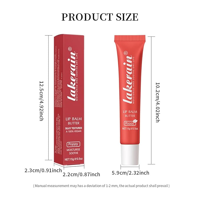 Lip Butter Balm, Day/Night Hydrating Lip Oil