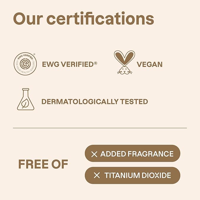 ATTITUDE Oceanly Light Coverage Under Eye Concealer Stick, Titanium Dioxide-Free, EWG Verified, Plastic-Free, Vegan & Cruelty-free Makeup, Dune, 0.2 Ounces