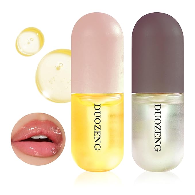 Lip Plumper Set,Lip Plumper Oil Gloss Night